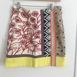 Beaded mini-skirt, purchased from Anthro